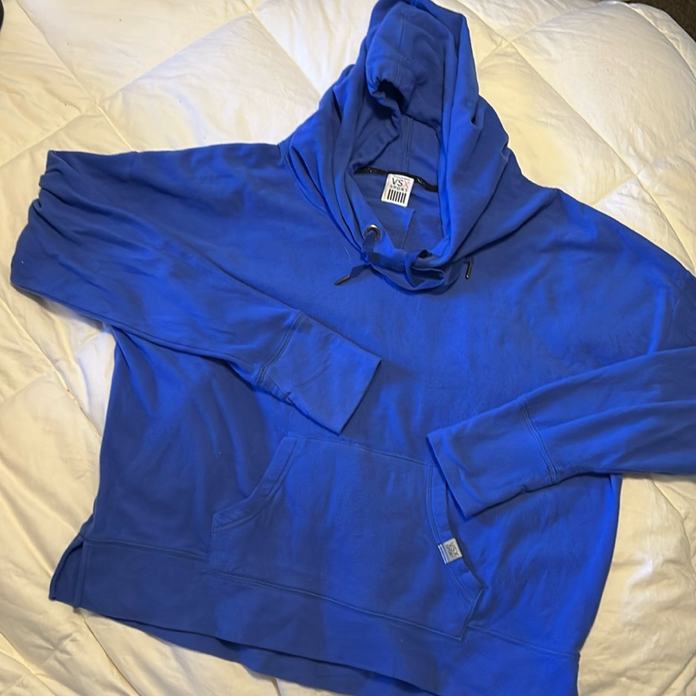 VSX Sport Fleece Blue Hoodie Sz Large